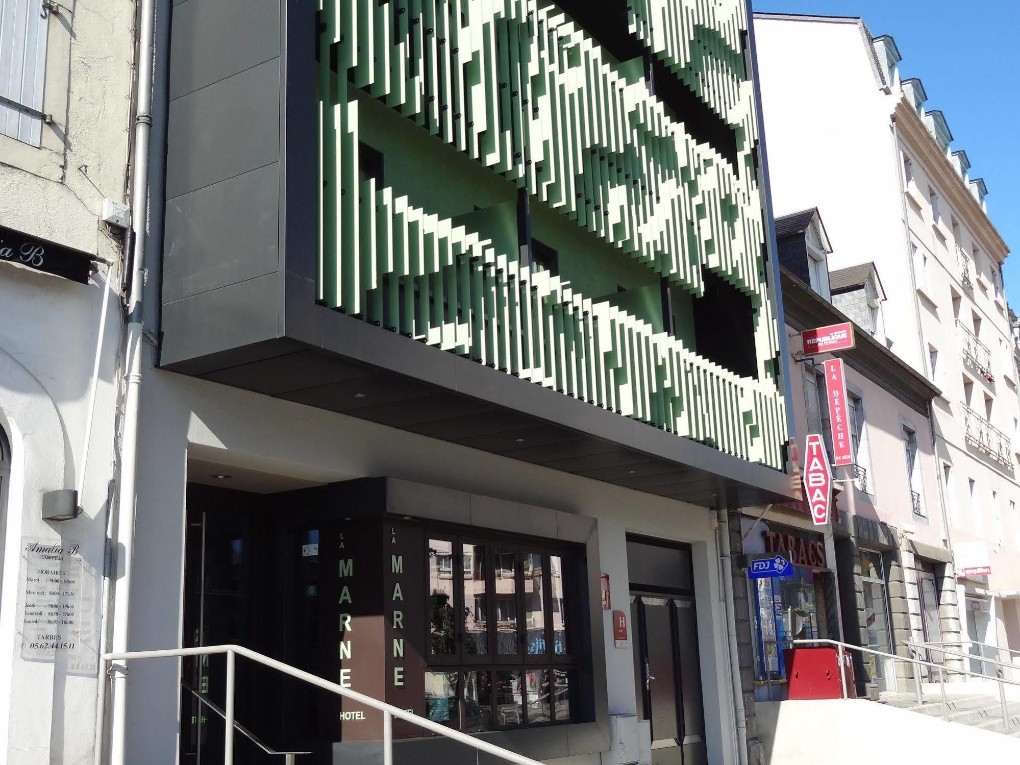 Cit'Hotel De La Marne Tarbes Eksteriør bilde
